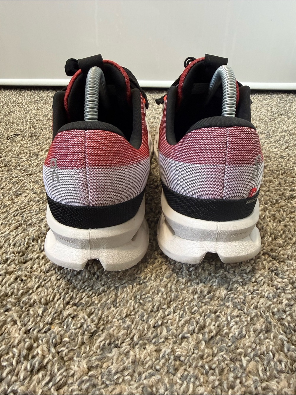 On Running Women's Cloudswift Coral Pink Lightweight Running Shoes - Picture 4 of 8